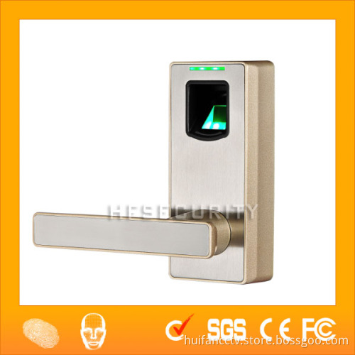 Reversible Lever Handle Security  Fingerprint Latch Lock